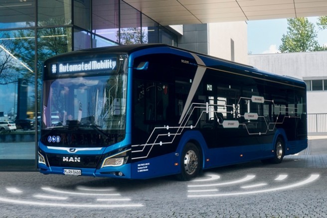 MAN sürücüsüz otobüsü piyasaya sunmaya hazırlanıyor