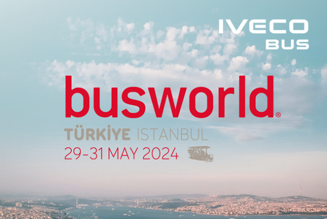 IVECO BUS, Busworld Türkiye 2024’te mobilite çözümlerini sergileyecek