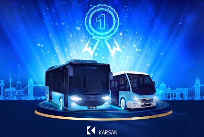 Karsan e-JEST ve e-ATAK 4 Yıldır Avrupa’nın Lideri