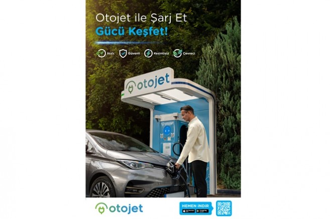 Otojet 2025 sonuna kadar 1.000 adetlik şarj noktası hedefliyor