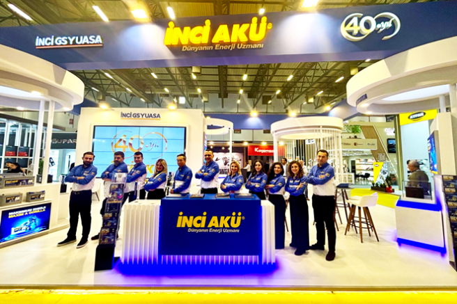 40.yılını kutlayan İnci Akü, Automechanika İstanbul’da yeni AGM Ağır Vasıta akülerini tanıttı