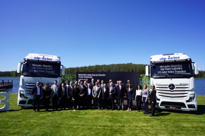 Alp Özler Lojistik, Araç Filosunu 153 adet Mercedes-Benz Actros ve Atego ile Genişletti