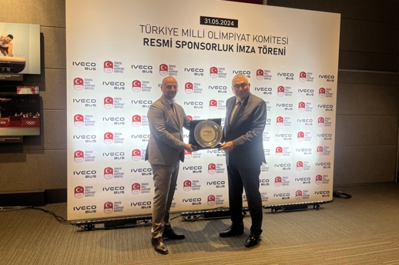 Olimpiyat Sporcuları Iveco Bus Evadys ile taşınacak