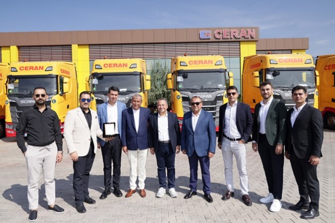 Ceran Nakliyat Scania Filosunu Büyütüyor