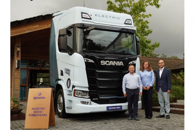 Elektrikli Scania ile 3300 Km’lik  Tarihi Yolculuk