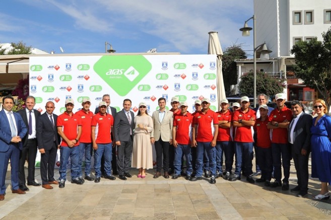 Aras Kargo, “Yeşil İlçe” projesini  Bodrum’da başlattı