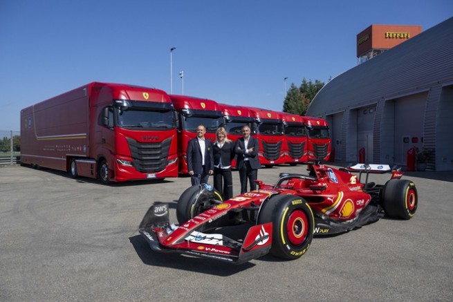IVECO, Scuderia Ferrari HP’ye 16 adet ağır ve hafif ticari araç teslim etti