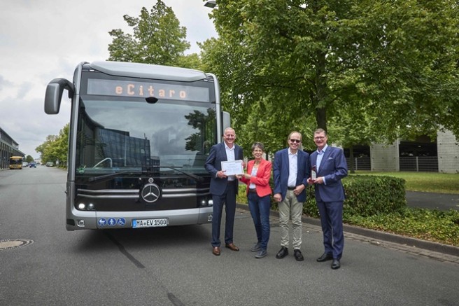 Mercedes-Benz eCitaro G, “2024 Yılı Elektrikli Otobüs Şampiyonu” Oldu