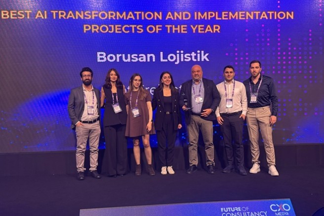 Yapay zekâda en iyi dönüşüm ve uygulama ödülü Borusan Lojistik’in