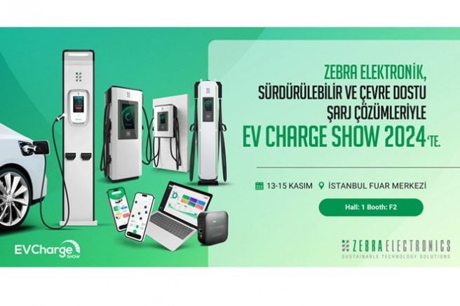 Zebra Elektronik Ev Charge Show 2024’te