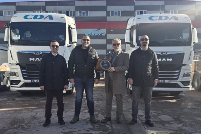 CDA LOJİSTİK filosunu MAN TGX ile güçlendirdi.