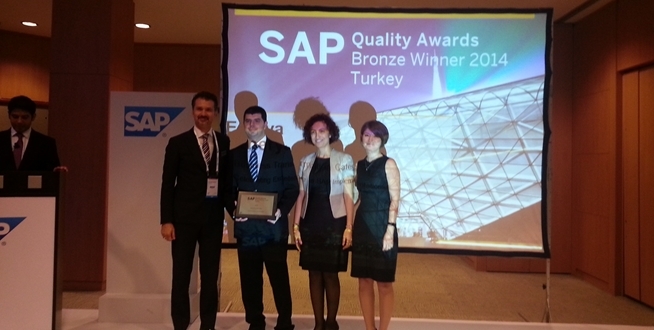 ENERYA, SAP KALİTE ÖDÜLÜ ALDI