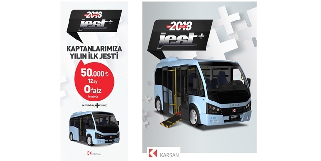 KARSAN’dan KAPTANLARI SEVİNDİRECEK KAMPANYA..