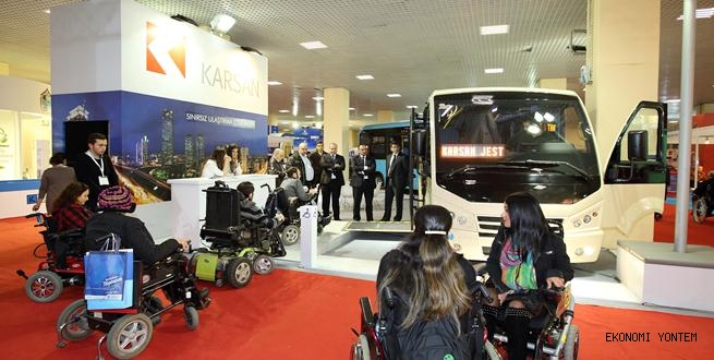 KARSAN’IN ENGELSİZ ERİŞİM SUNAN TOPLU TAŞIMA ARAÇLARI JEST ve ATAK EYAF’IN YILDIZI OLDU!