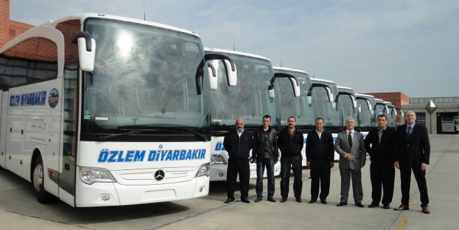 Özlem Diyarbakır filosuna 10 adet Mercedes-Benz Travego daha ekledi