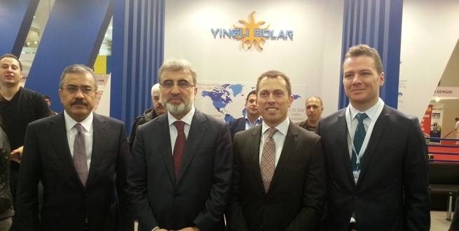 Yingli Solar panelleri Petroleum İstanbul 2015 Fuarı’nda büyük ilgi gördü