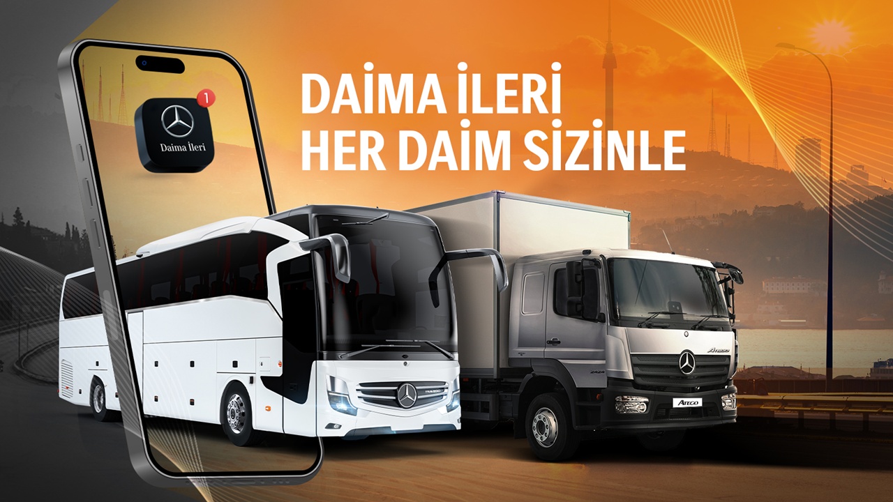 Mercedes-Benz Türk’ün Yeni Mobil Uygulaması ‘Daima İleri’ 