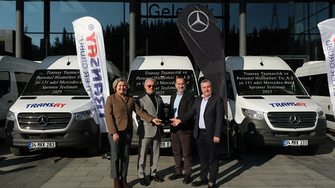 Transay Taşımacılık ’a 131 Adet Mercedes-Benz Sprinter