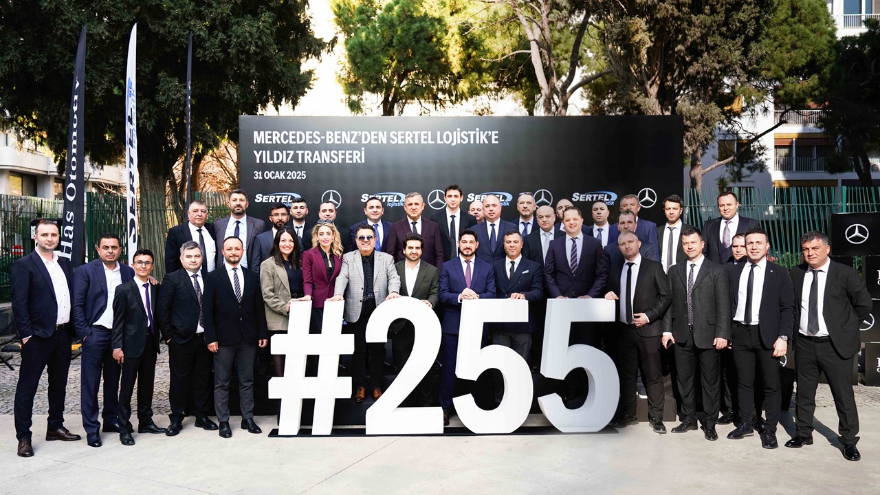 Sertel Grup Lojistik Filosunu 255 Adet Mercedes-Benz Actros ve Atego ile Büyütüyor