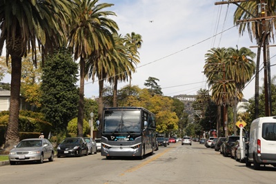 temsa usa sokaklarında