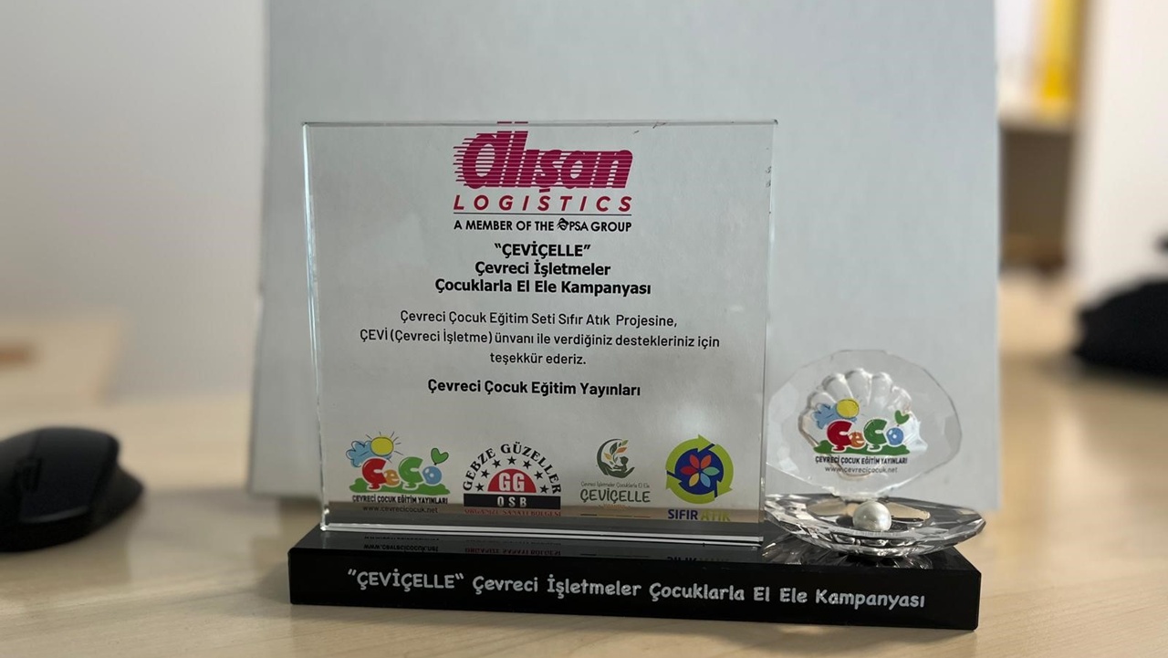 ALIŞAN LOJİSTİK ‘e Sıfır Atık Ödülü