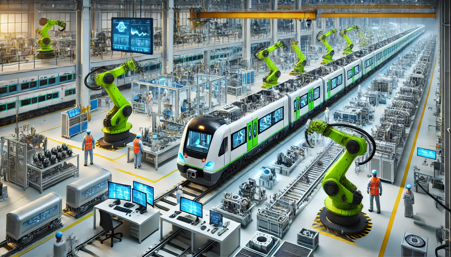 yüksek hızlı tren üretim