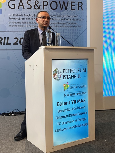 T.C. Darphane ve DAMGA Matbaası Genel Müdürlüğü Bandrollü Ürün İzleme Sistemleri Dairesi Başkanı Bülent YILMAZ