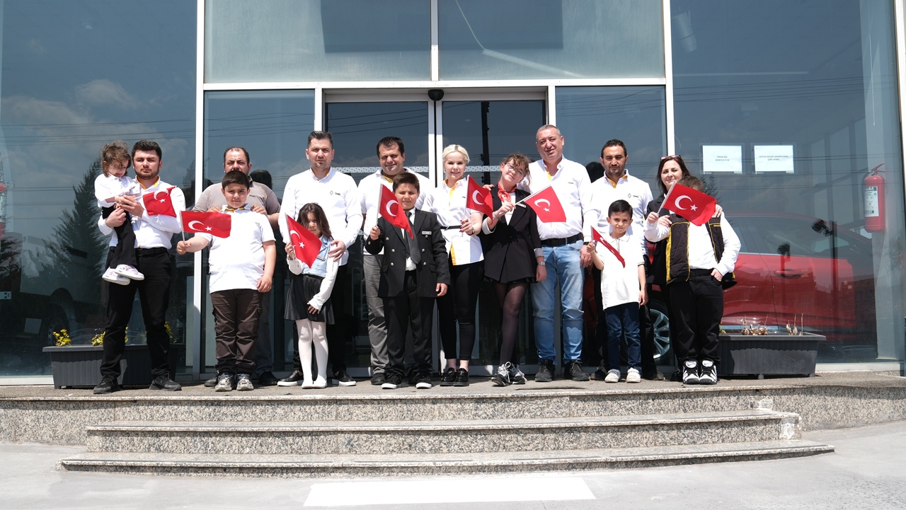 Koçaslanlar Motorlu Araçlar’dan 23 Nisan’a anlamlı video