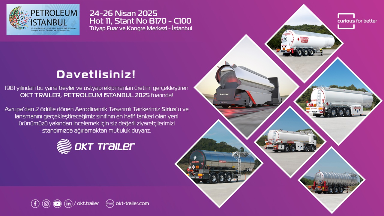 OKT Trailer Petroleum 2025’de yerini alıyor