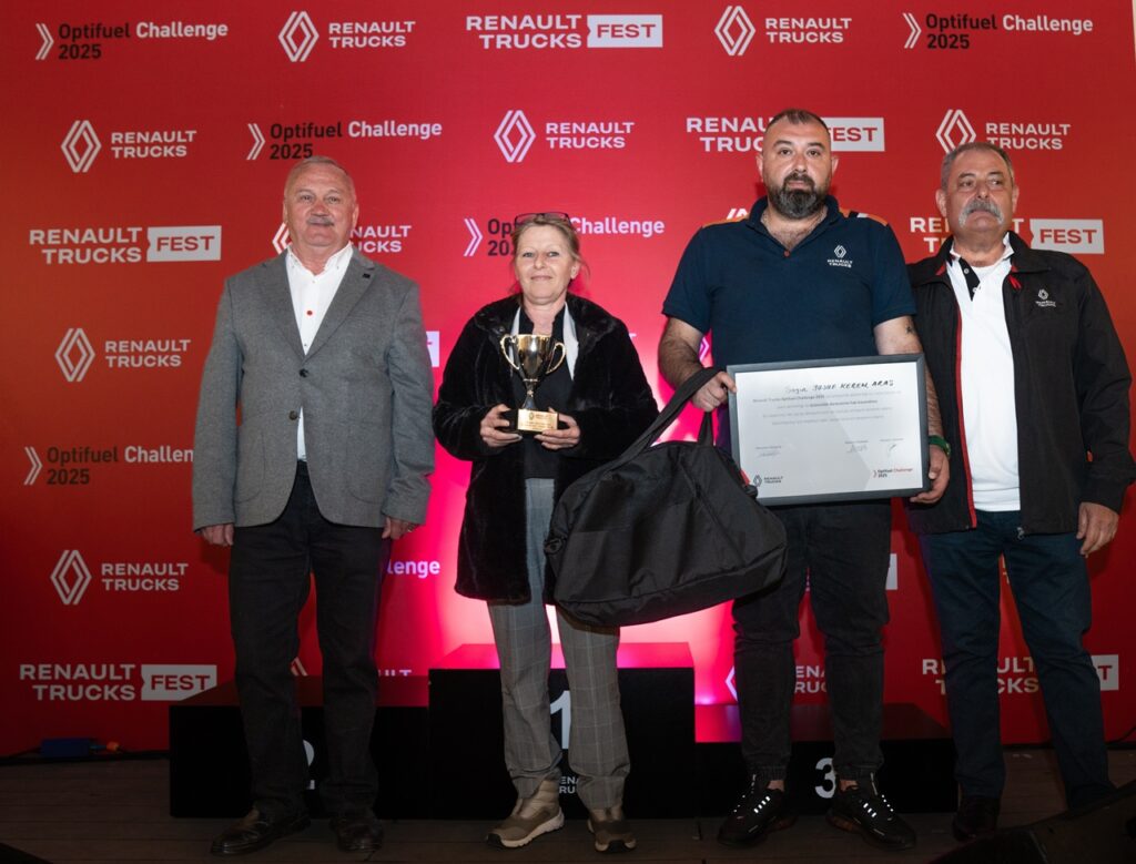 renault trucks optifuel challenge üçüncüsü