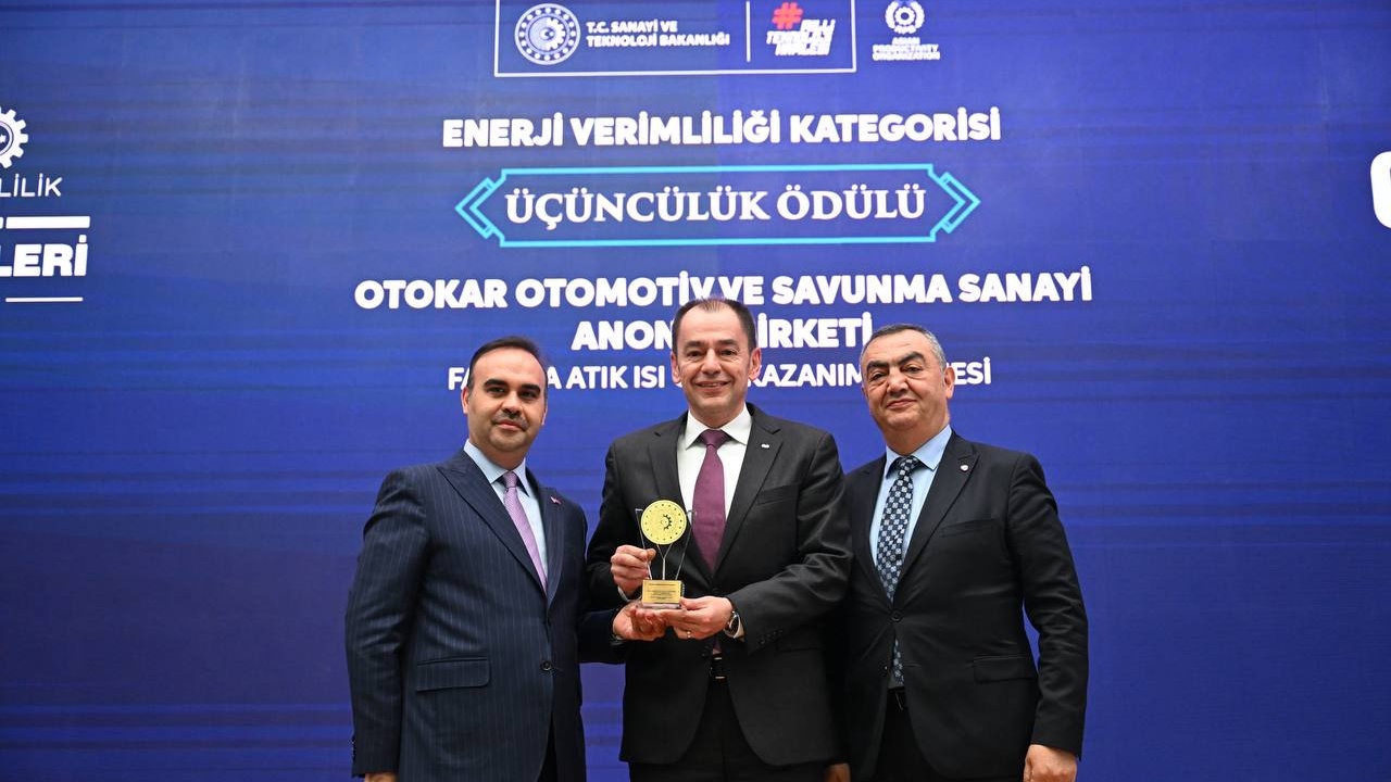 Otokar’a “Enerji Verimliliği” Ödülü