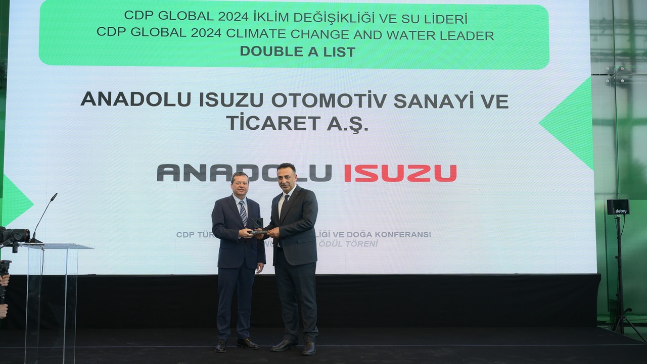 Anadolu Isuzu, Türkiye’den CDP’nin Küresel Liderler Grubu’na girdi