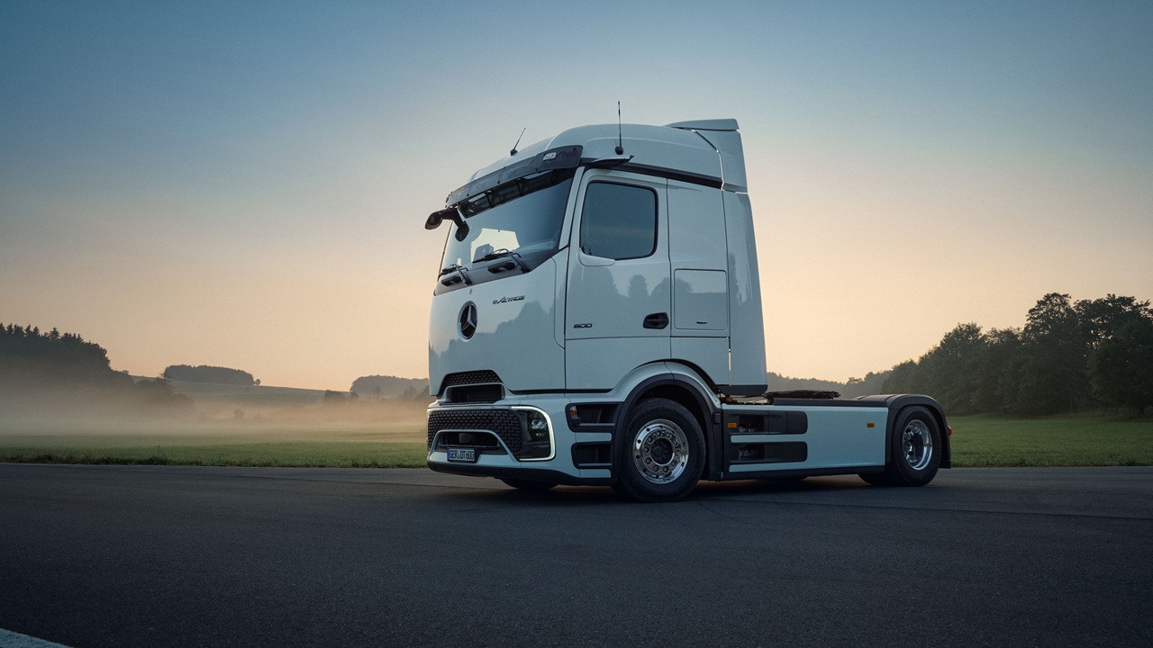 Mercedes -Benz eActros 600, yol testinde 1 Milyon Kilometreyi Aştı