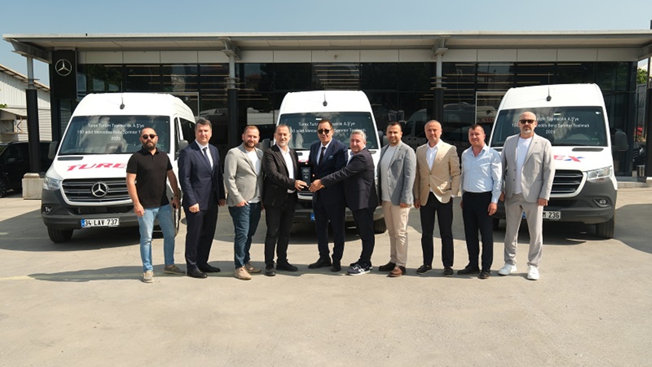 Turex Turizm filosunu 150 adet Mercedes-Benz Sprinter ile güçlendirdi