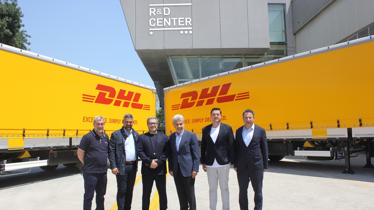Kona Lojistik DHL taşımaları için filosuna 100 adet Tırsan treyler ekledi