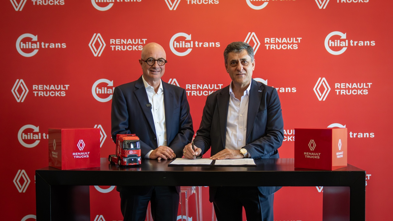 Hilal Trans filosunu 100 adet Renault Trucks ile güçlendirdi.