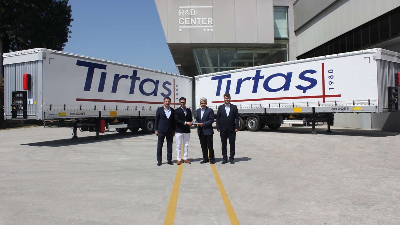 Tırtaş 60 adetlik Tırsan treyler yatırımı yaptı