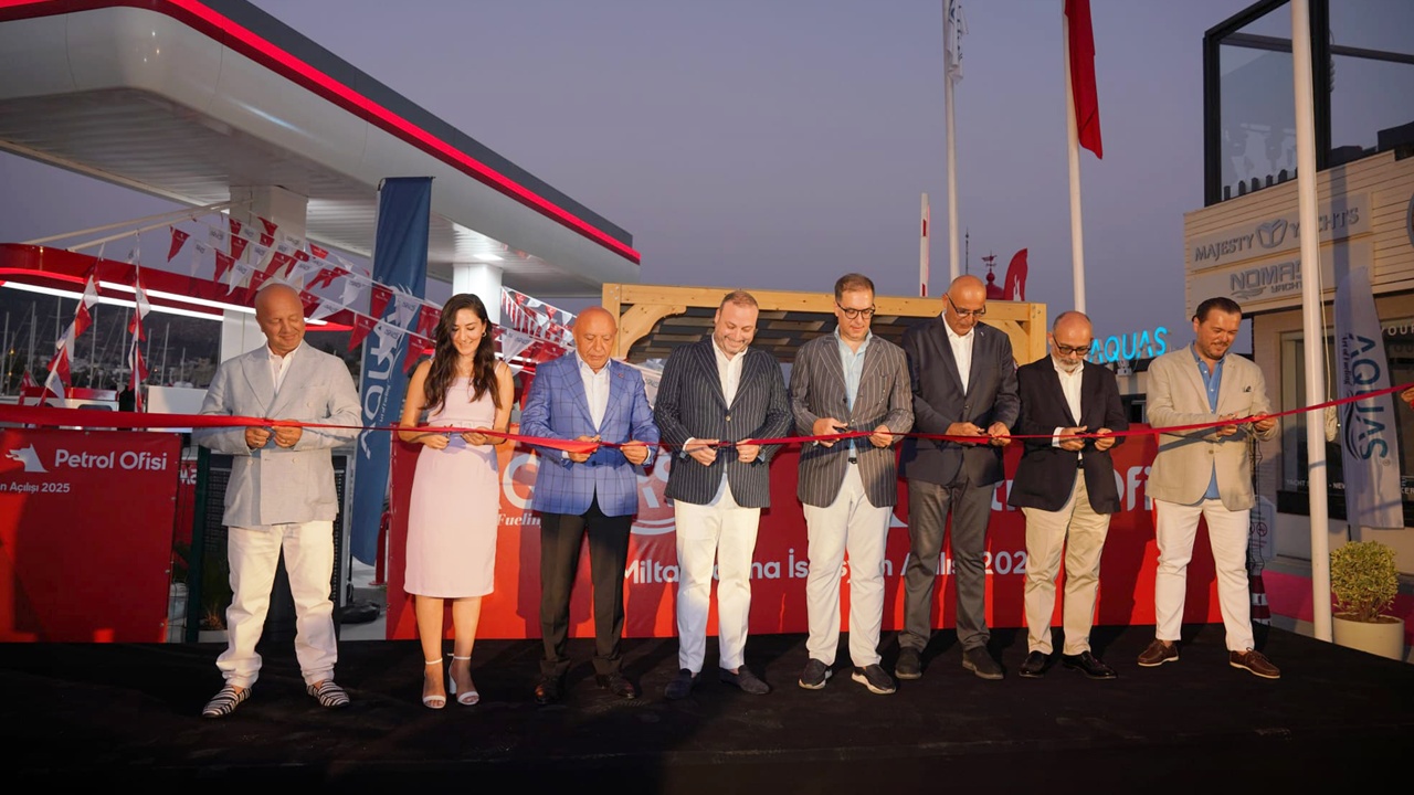 Petrol Ofisi Muğla’daki yedinci, Türkiye genelindeki on altıncı marina istasyonunu Milta Bodrum Marina’da hizmete açtı