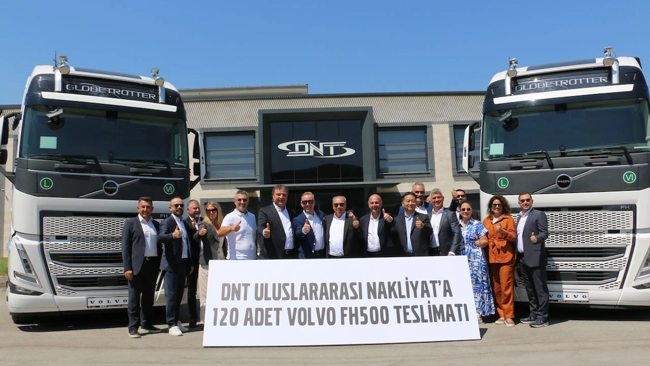 Volvo Trucks’tan DNT Nakliyat’a Dev Teslimat: 120 Adet Volvo FH500