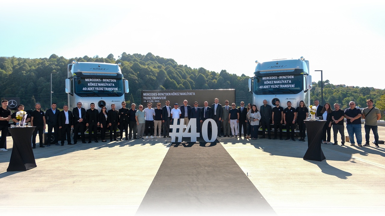 Kökez Nakliyat, Araç Filosunu 40 Adet Mercedes-Benz Yeni Actros L ile Güçlendirdi