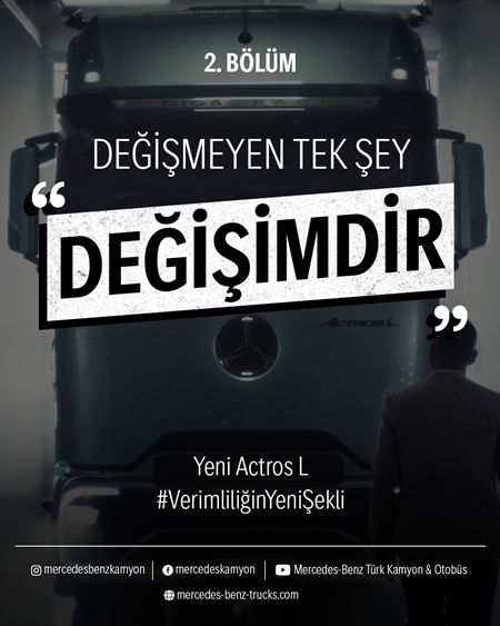 mercedes cesur bir değişim