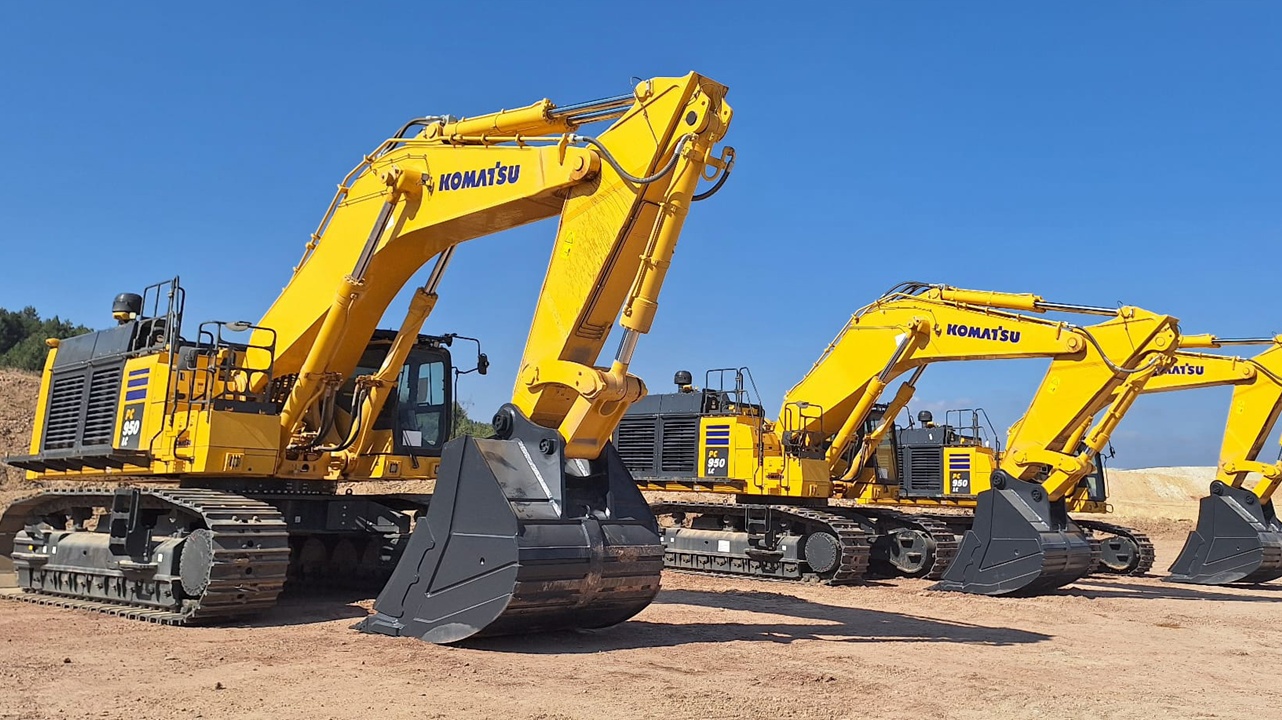 3 Adet Komatsu PC950LC-11E0 ile SSS Yıldızlar Holding Daha da Güçlendi!