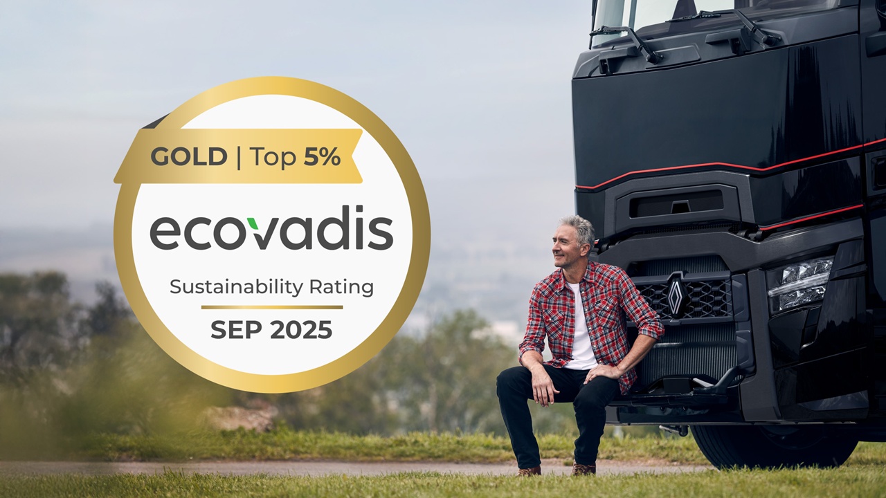 Ecovadis Gold: Renault Trucks’tan Yedi Yıl Üst Üste Kurumsal Sosyal Sorumlulukta Mükemmellik