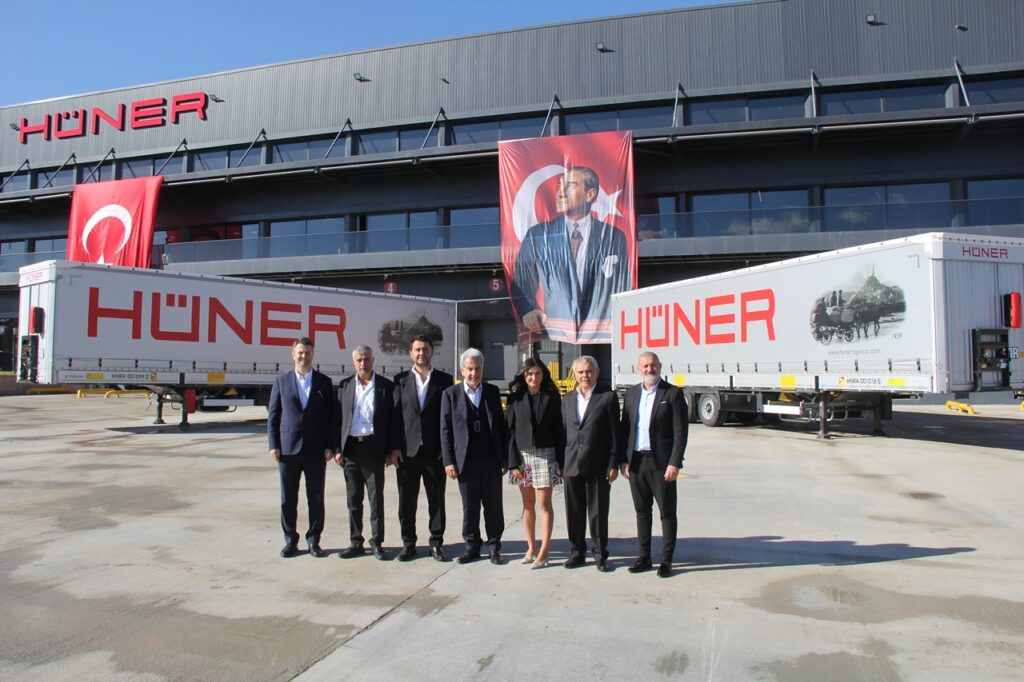 hüner lojistik tırsan teslimat