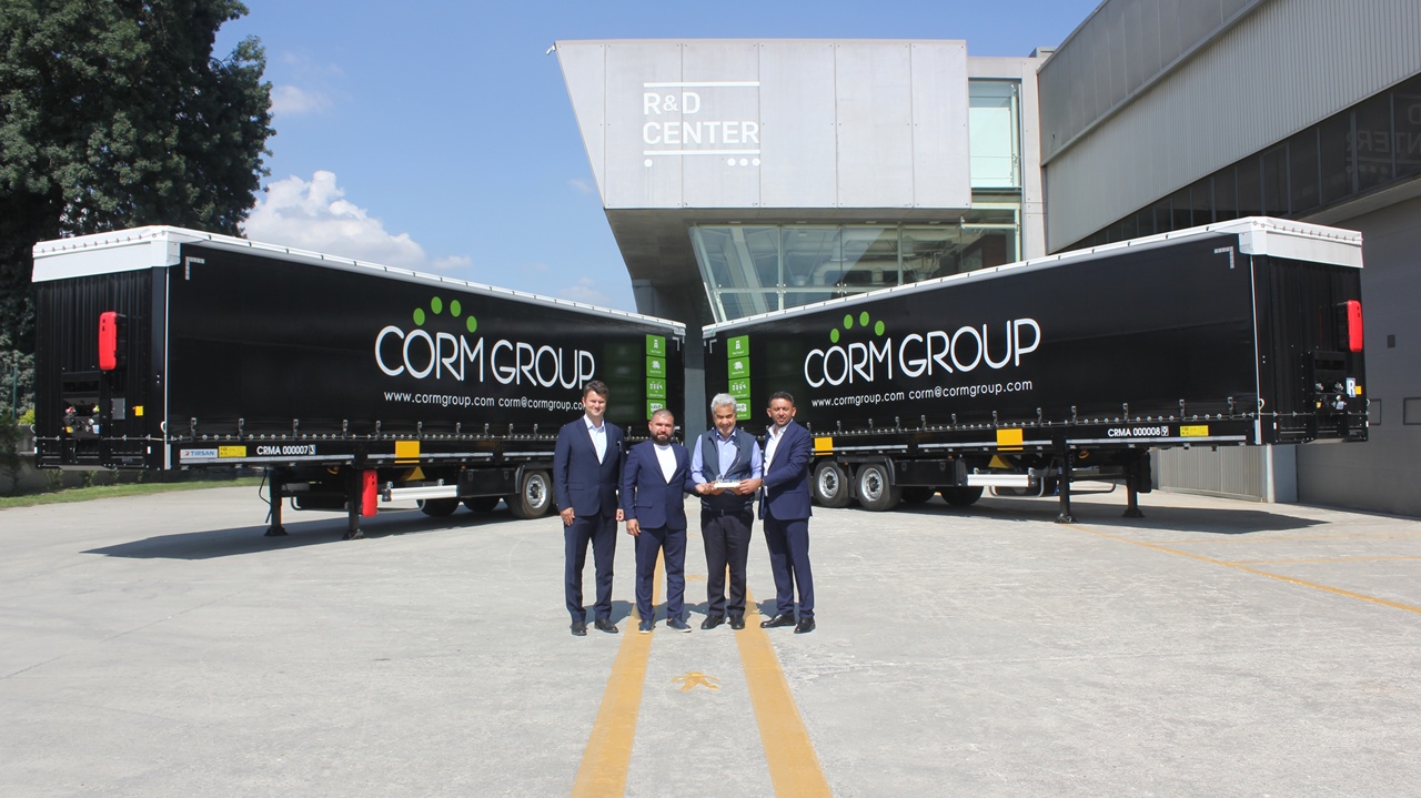 Corm Group filosuna 27 adet Tren Yüklemeli Tırsan ekledi