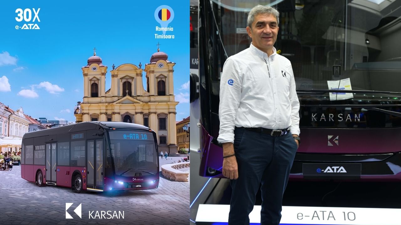 Karsan Romanya Timişoara’da 30 e-ATA 10 m ve 45 Yeni Şarj İstasyonu için İmza Attı