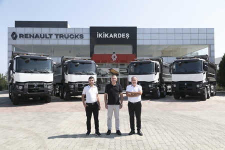 renault trucks golsu maden teslimat