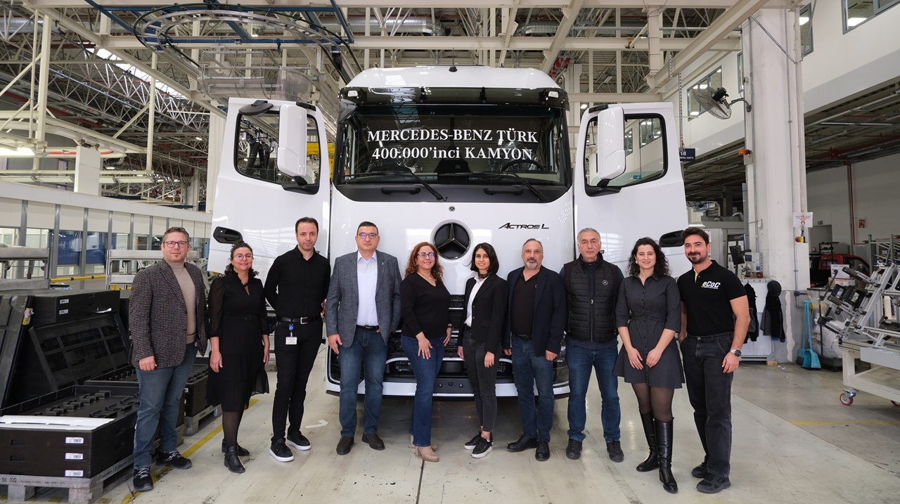 Mercedes-Benz Türk, Aksaray Kamyon Fabrikası’nda 400 Bininci Kamyonunu Üretti