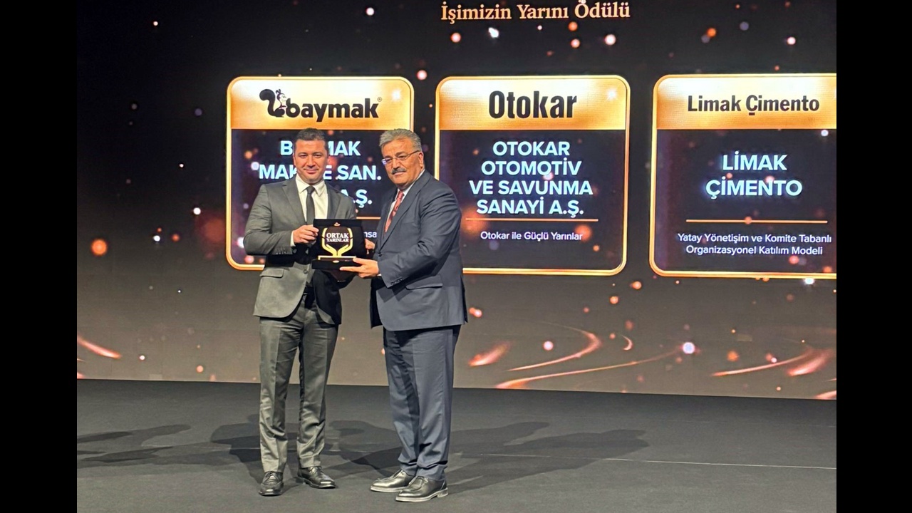 Otokar’a “Ortak Yarınlar” Programından Prestijli Ödül