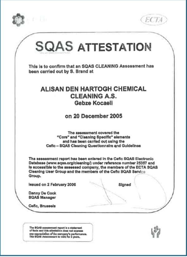 alışan sqas belgesi 